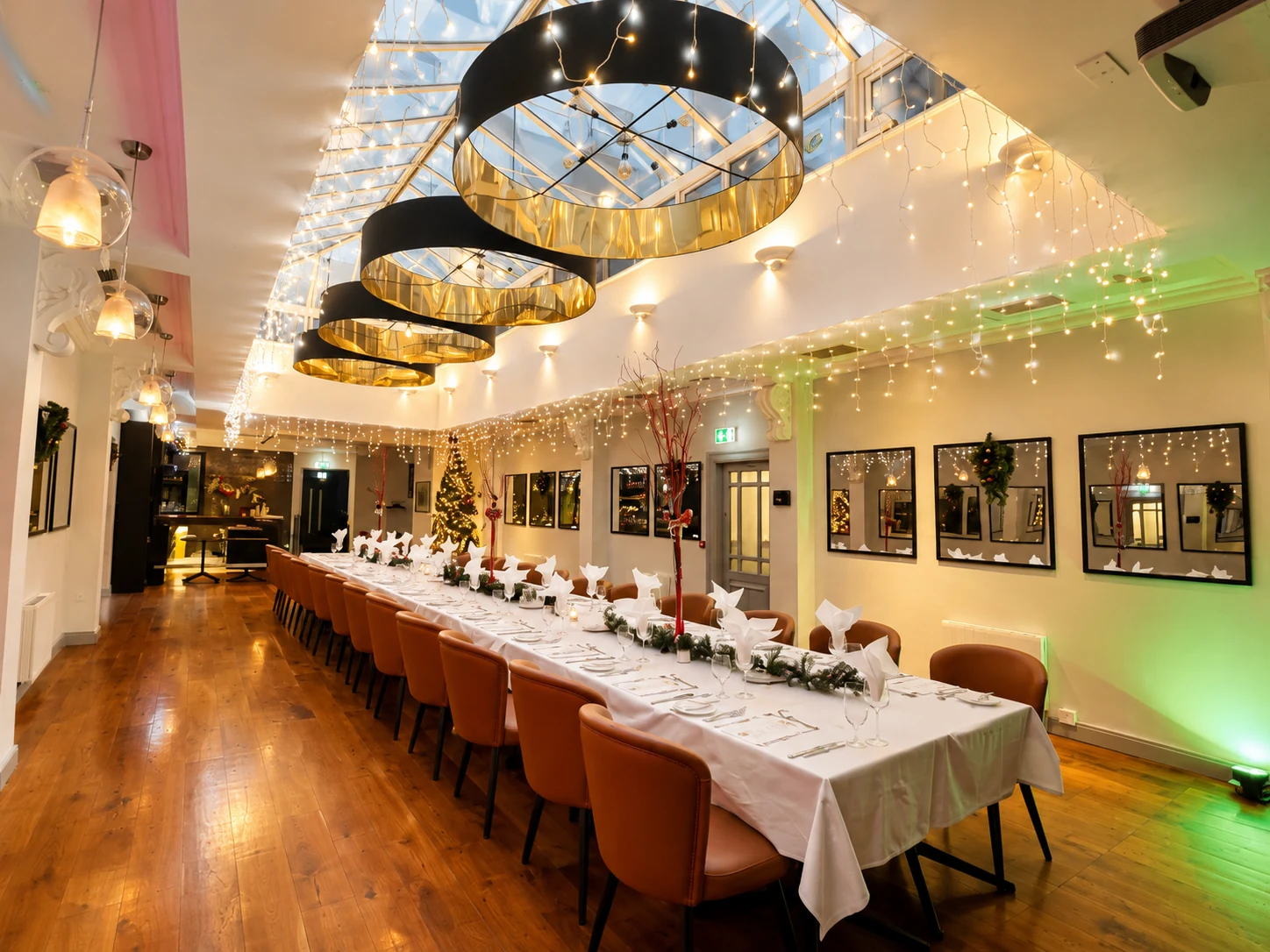 Toast Restaurant prepared for Christmas dining